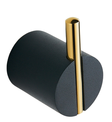 Wall Brass Wall Hanger Single Creative Black Gold Punch-free Coat Hook