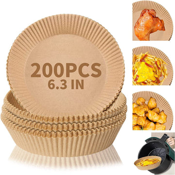 Round Air Fryer Disposable Paper Lin